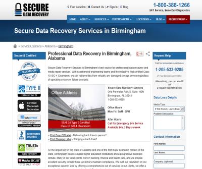 Data Recovery Birmingham