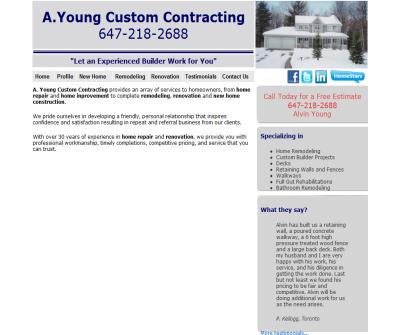 A.Young Custom Contracting