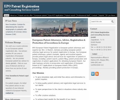 EPO Patent Registration and Consulting Services GmbH