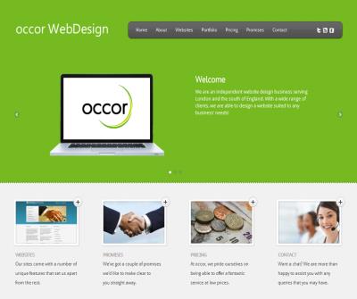occor Website Design