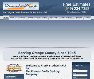 Deck Contractor Orange County