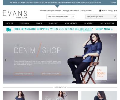 Evans - Plus Size Clothing
