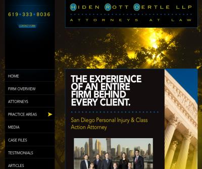 Hiden, Rott & Oertle, LLP Attorneys at Law