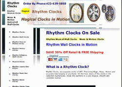 Rhythm Musical Clocks - Musical Wall Clocks - Religious Musical Hymns Clock