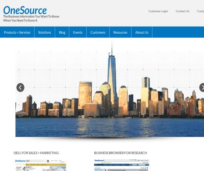 OneSource - Company Information - Sales Lead Generation - Sales Prospecting