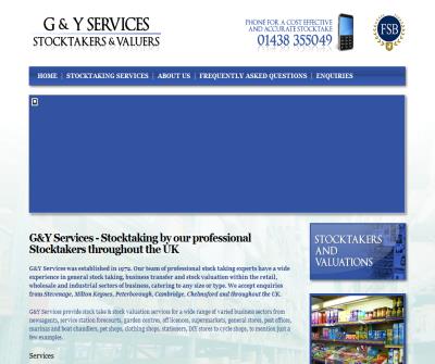 G & Y SERVICES STOCKTAKERS AND VALUERS 