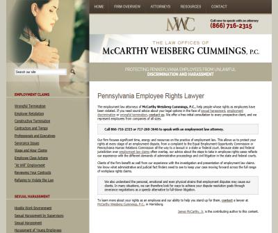 Harrisburg Employee Discrimination Attorney