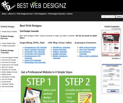 Web design and development, free tutorials on web design & free web resources.