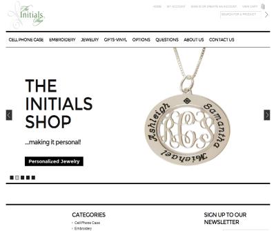 The Initials Shop...making it personal