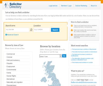 FindLaw UK Solicitor Directory
