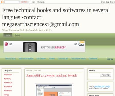 technical books and softwares in several langues