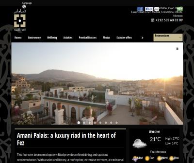 Palais Amani: A luxury Riad in the heart of Fez