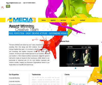 Best Web Designing, Web Development, SEO Services Company in Visakhapatnam, India - The Media3