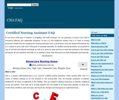 Queries about CNA Certification