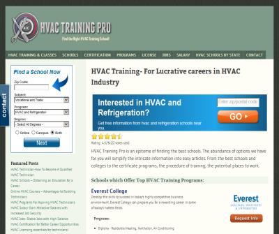 HVAC -Training,Certification,Schools,Salary