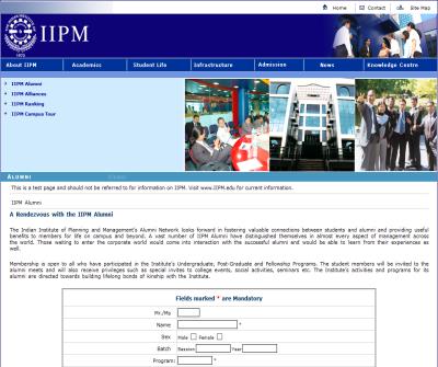 IIPM Undergraduate/ Post-graduate Management Programs