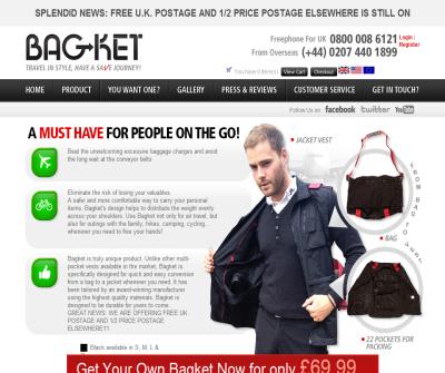 Bagket air travel vest | pocket and jacket vests 