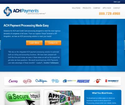 ACH Payment Processing Solutions