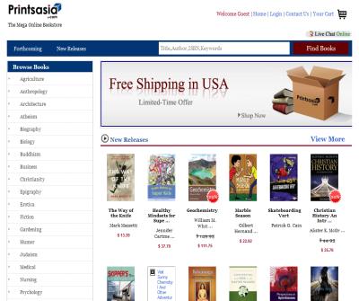 Printsasia.com Online Bookstore
