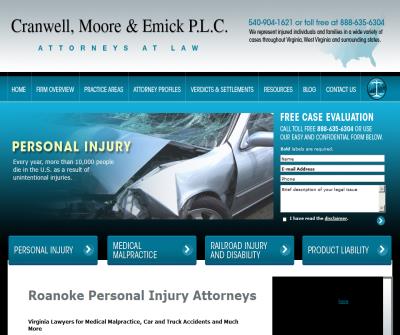 Roanoke Personal Injury Lawyers