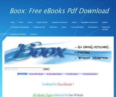 Boox: Free ebooks pdf download