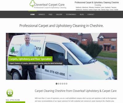 Carpet & Upholstery Cleaning Cheshire