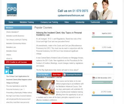 Mediation in Ireland - CPD Courses 
