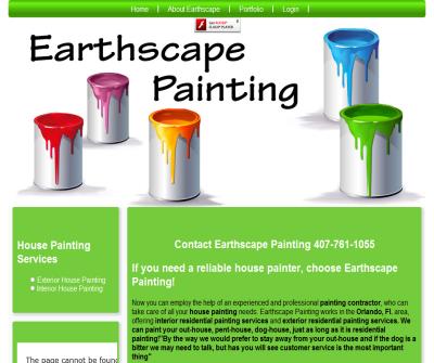 Earthscape House Painting