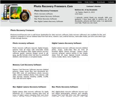 freeware photo recovery software