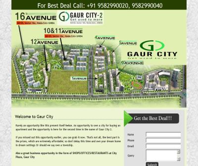 Gaur city, Gaur City Noida, 16th Avenue, 11th Avenue