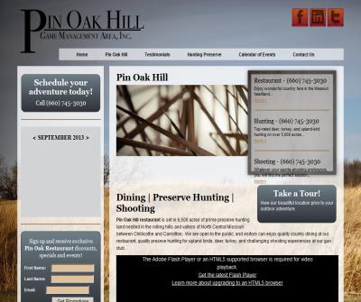 Pin Oak Hill - Restaurant | Hunting | Shooting