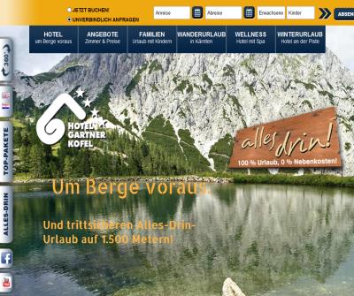 4*** Hotel Gartnerkofel - Skiing & ski packages Europe/Austria