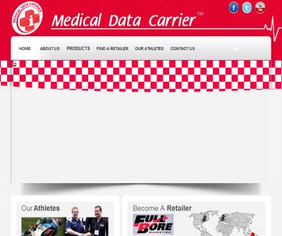 Medical Data Carrier IM Inc-Helmet ID Tag