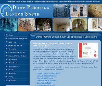 Basement waterproofing contractors in London - Damp Proofing London South Ltd