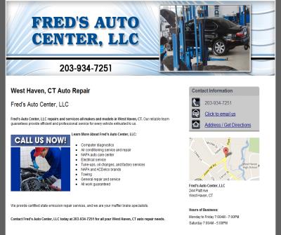 Fred's Auto Center LLC