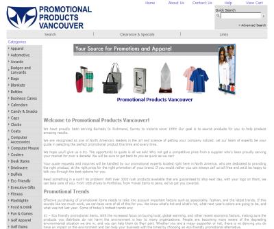 Promotional Products Vancouver