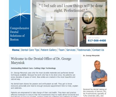 George A. Maryniuk, DDS, Prosthodontist