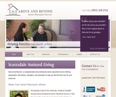 Above and Beyond Senior Placement Services
