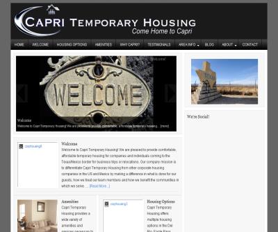 Capri Temporary Housing