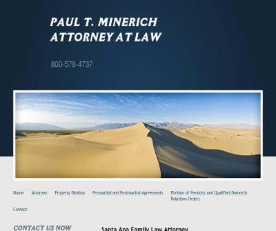 Paul T. Minerich Attorney at Law