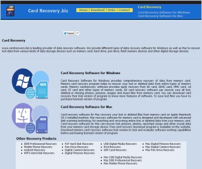 card recovery software