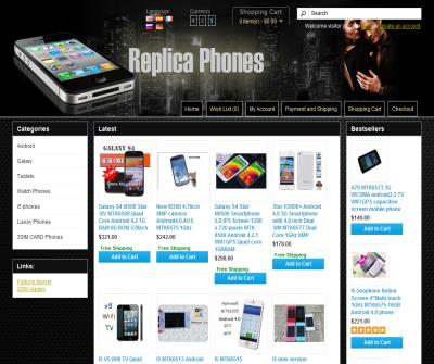 Replica phones , Copy Phones , Replica iPhone , Android phones, Tablets , Luxury phones , Watch phones