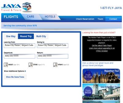 Cheap Flights Tickets To Delhi, India From USA | Affordable International Airline Booking @ Jaya Travel