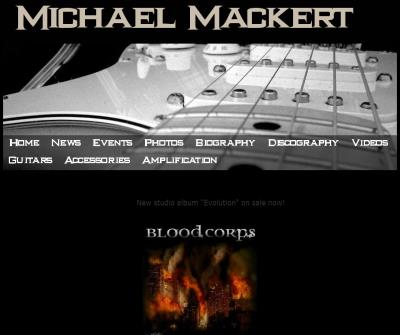 Michael Mackert - Guitarist for Heavy Metal band Blood Corps.