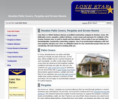 Lone Star Patio Builders, LLC.