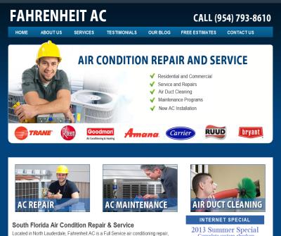 Fahrenheit AC - Ft Lauderdale HVAC Service and Repair