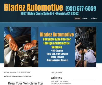Auto Repair, Brake Repair, Tune Ups, Oil Change, Vehicle Maintenance & Transmission Repair