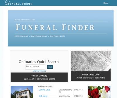 Low Cost Obituaries, Free Death Notices | Funeral Finder