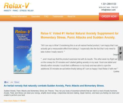 Relax-V: Herbal Remedy