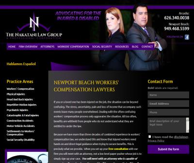 Newport Beach Workers' Compensation Lawyers